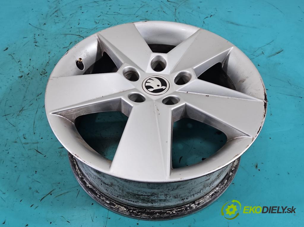 Skoda Octavia III 2013- 1.5 TSI 150 hp manual 110 kW 1498 cm3 5- Felga hliník 16" komplet 5E0601025H