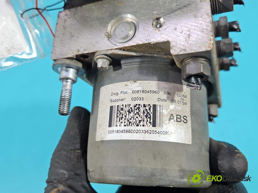 Peugeot Boxer II 2006-2018 2.2 hdi 120 HP manual 88 kW 2198 cm3 5- čerpadlo abs 0265800717 (Pumpa ABS)