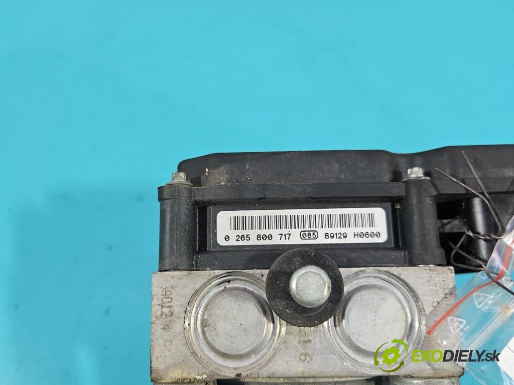 Peugeot Boxer II 2006-2018 2.2 hdi 120 HP manual 88 kW 2198 cm3 5- čerpadlo abs 0265800717 (Pumpa ABS)