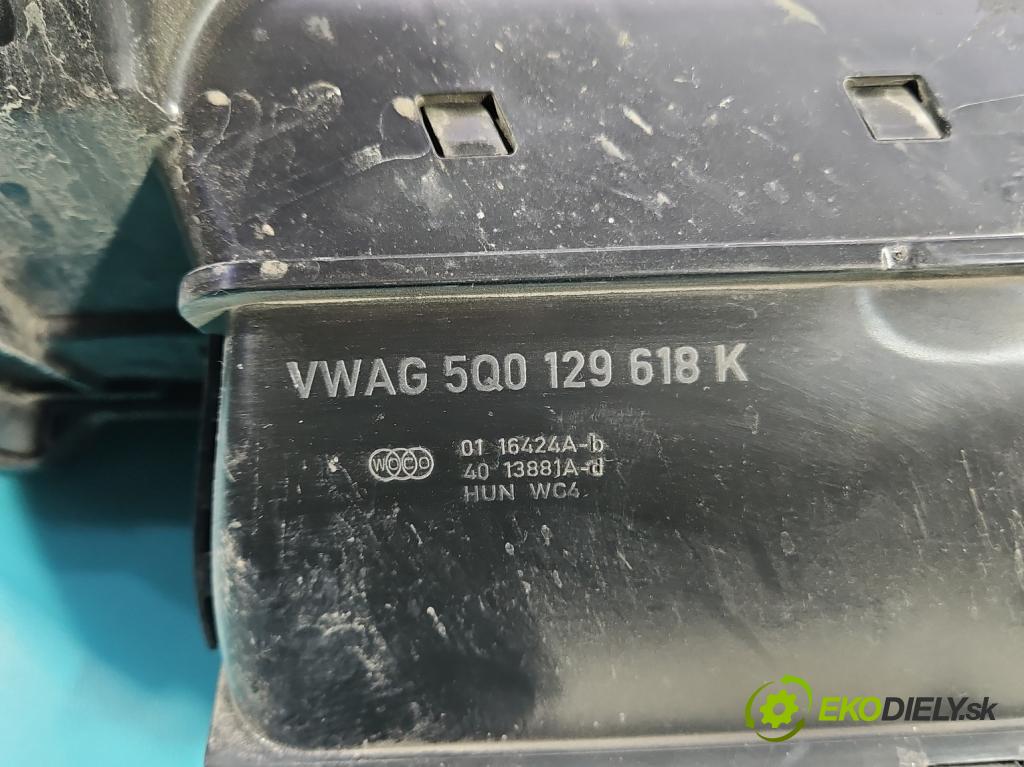 Skoda Octavia III 2013- 1.5 TSI 150 hp manual 110 kW 1498 cm3 5- obal filtra vzduchu 5Q0129618K (Kryt vzduchového filtru)