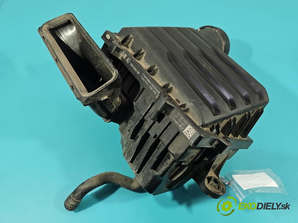 Skoda Octavia III 2013- 1.5 TSI 150 hp manual 110 kW 1498 cm3 5- obal filtra vzduchu 5Q0129618K (Kryt vzduchového filtru)