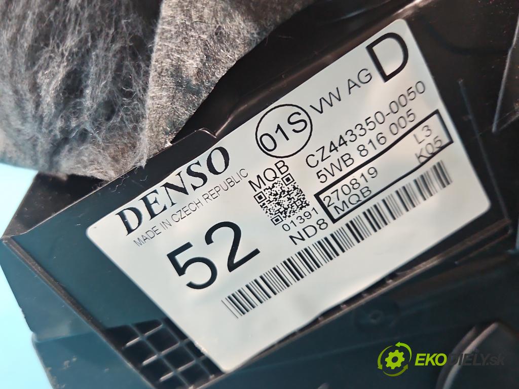 Skoda Octavia III 2013- 1.5 TSI 150 HP manual 110 kW 1498 cm3 5- radiator CZ443350-0050 (Radiátor kúrenia)