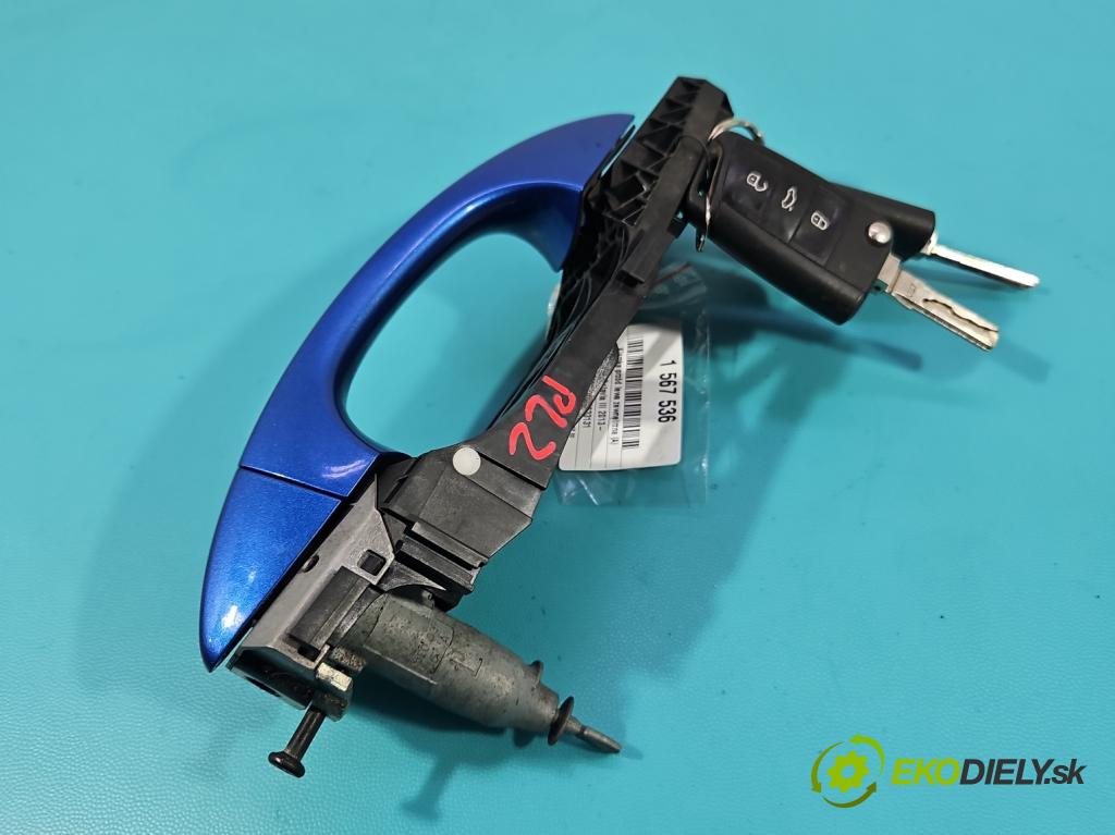 Skoda Octavia III 2013- 1.5 TSI 150 HP manual 110 kW 1498 cm3 5- rukoväť predné ľavé mimo: 5N0837885H (Kľučka dverí vonkajšia predná ľavá)