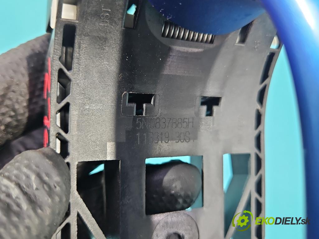 Skoda Octavia III 2013- 1.5 TSI 150 HP manual 110 kW 1498 cm3 5- rukoväť predné ľavé mimo: 5N0837885H (Kľučka dverí vonkajšia predná ľavá)