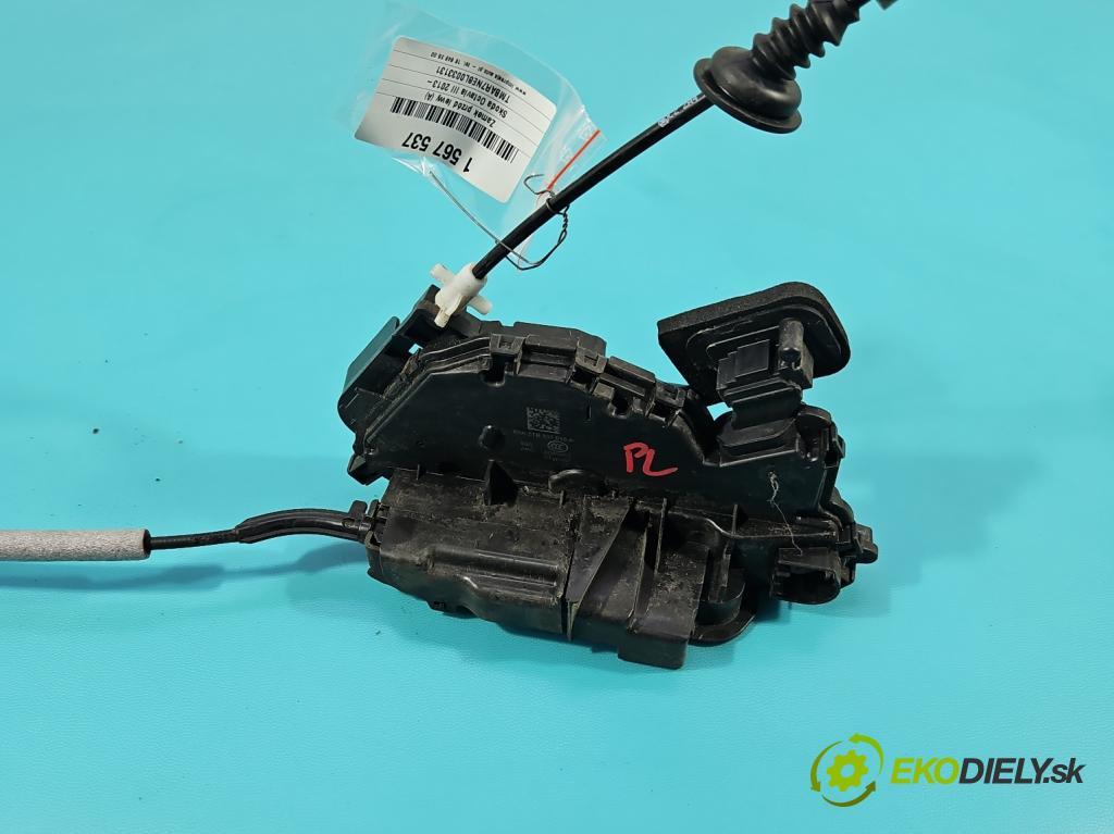 Skoda Octavia III 2013- 1.5 TSI 150 HP manual 110 kW 1498 cm3 5- zámok predné ľavý 5TB837015A