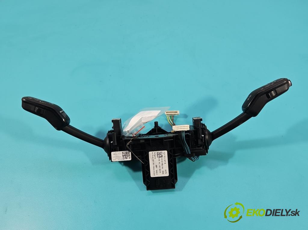Skoda Octavia III 2013- 1.5 TSI 150 HP manual 110 kW 1498 cm3 5- prepínač komplex: 5Q1953507B (Prepínacie páčky pod volantom)