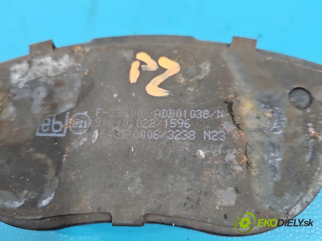 Fiat Punto Grande 1.3 jtd 90 HP manual 66 kW 1248 cm3 5- Štíty: brzdové predné