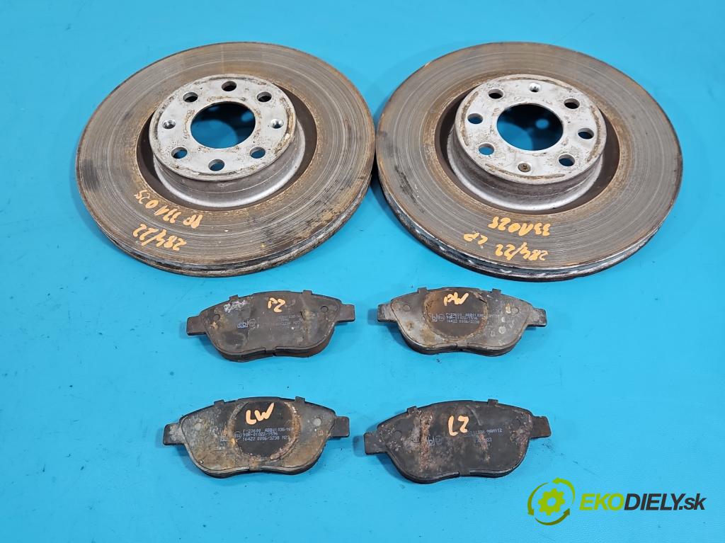 Fiat Punto Grande 1.3 jtd 90 HP manual 66 kW 1248 cm3 5- Štíty: brzdové predné 