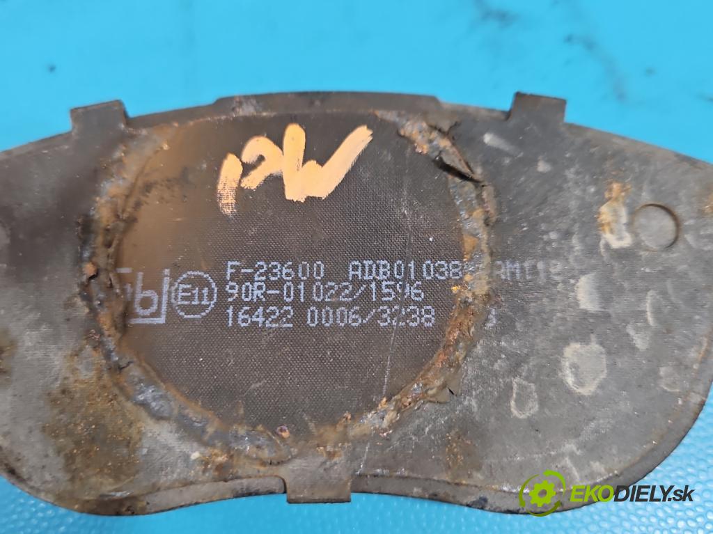 Fiat Punto Grande 1.3 jtd 90 HP manual 66 kW 1248 cm3 5- Štíty: brzdové predné