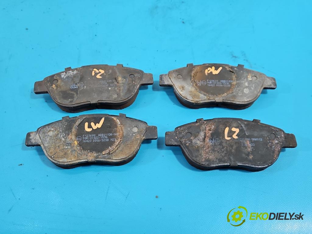 Fiat Punto Grande 1.3 jtd 90 HP manual 66 kW 1248 cm3 5- Štíty: brzdové predné