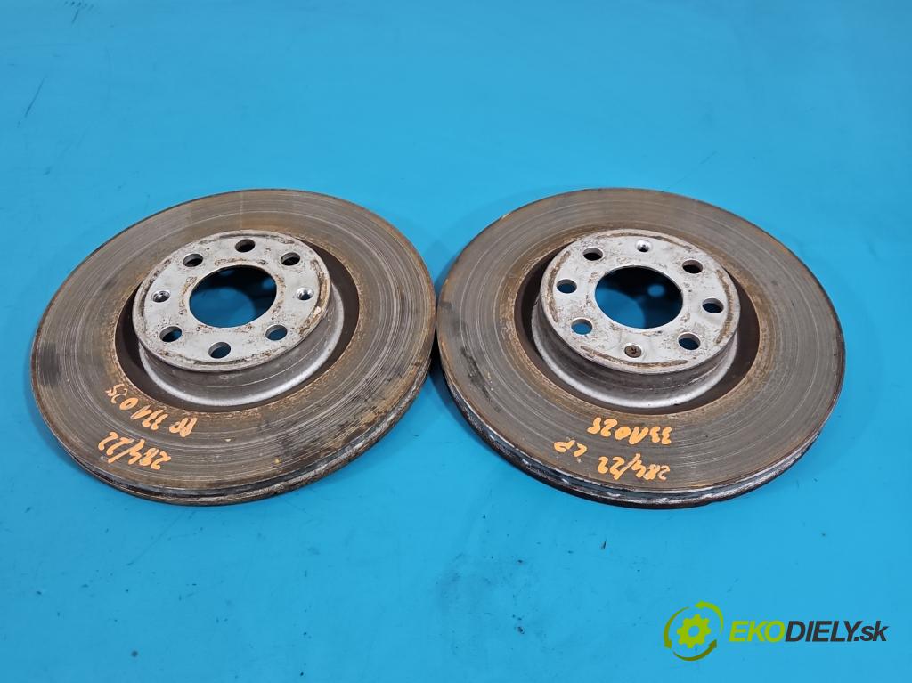 Fiat Punto Grande 1.3 jtd 90 HP manual 66 kW 1248 cm3 5- Štíty: brzdové predné