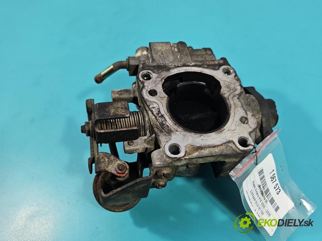 Nissan Almera N16 2000-2006 1.5 16V 90 HP manual 66 kW 1498 cm3 5- klapka AEB206-04 (Škrtiaca klapka)