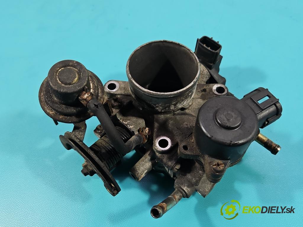 Nissan Almera N16 2000-2006 1.5 16V 90 hp manual 66 kW 1498 cm3 5- škrticí klapka AEB206-04 (Škrticí klapka)