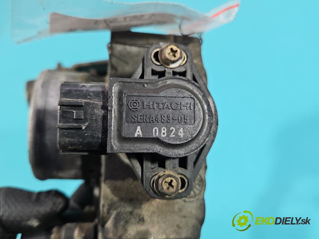 Nissan Almera N16 2000-2006 1.5 16V 90 HP manual 66 kW 1498 cm3 5- klapka AEB206-04 (Škrtiaca klapka)