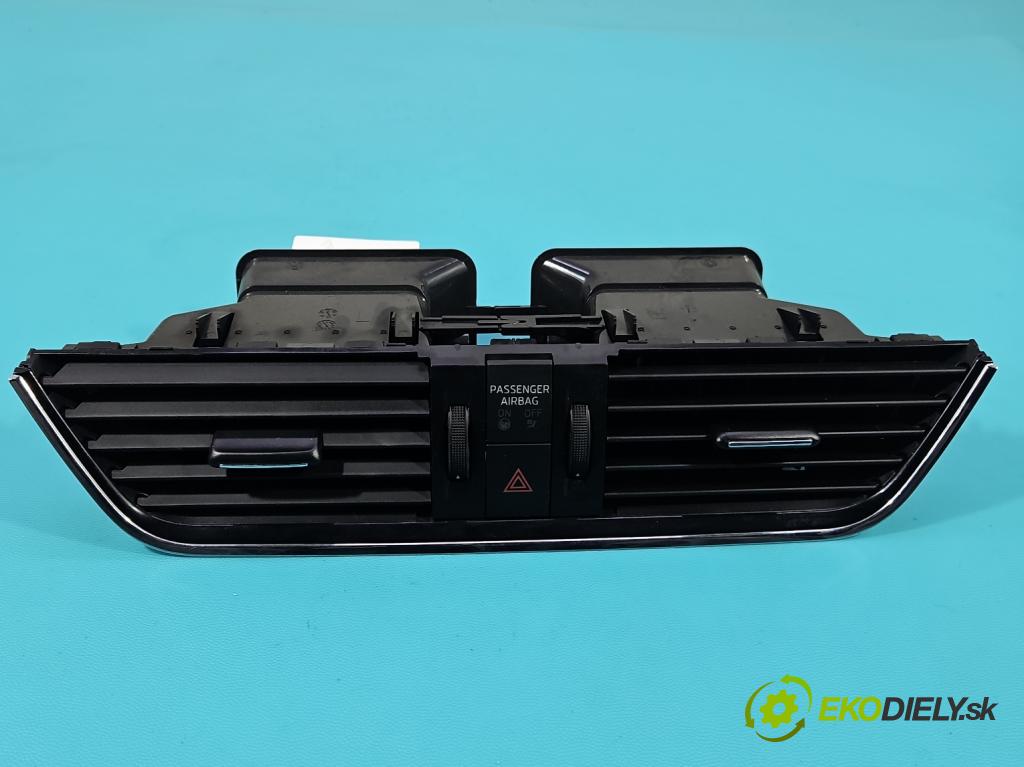 Skoda Octavia III 2013- 1.5 TSI 150 HP manual 110 kW 1498 cm3 5- Mřížka: kúrenia stredová 5E0820951C (Mriežka kúrenia (fukár))