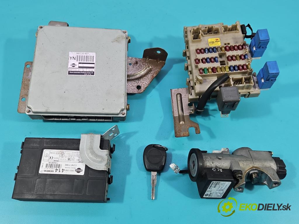 Nissan Almera N16 2000-2006 1.5 16V 90 HP manual 66 kW 1498 cm3 5- riadiaca jednotka motora MEC20-601