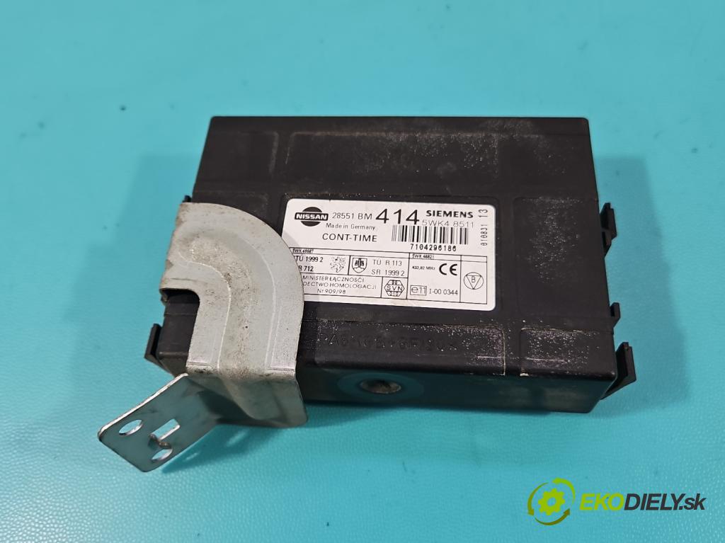 Nissan Almera N16 2000-2006 1.5 16V 90 HP manual 66 kW 1498 cm3 5- riadiaca jednotka motora MEC20-601