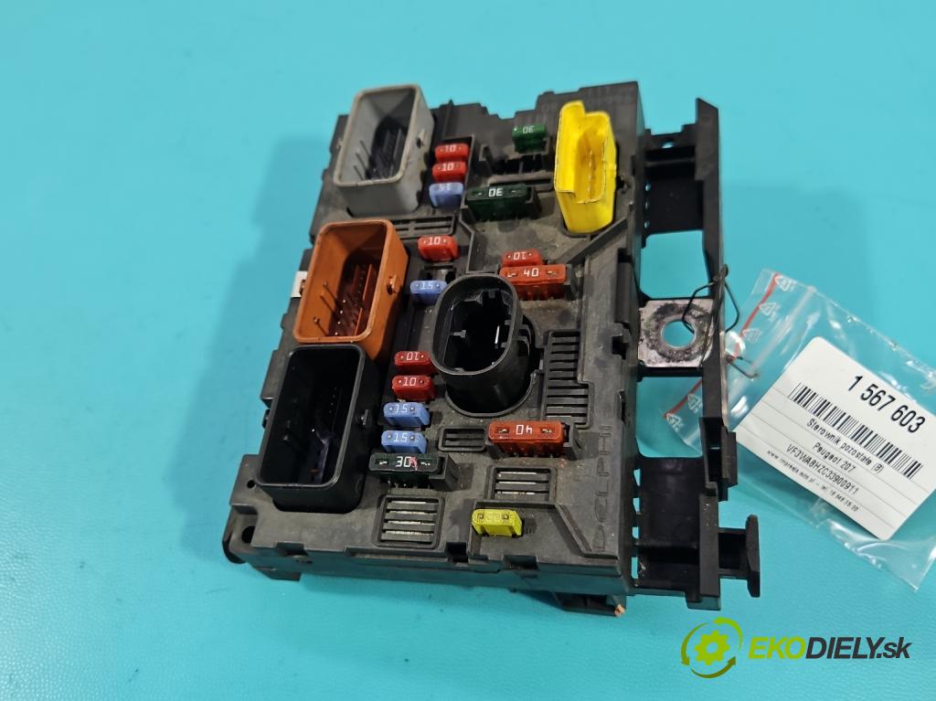 Peugeot 207 1.4 hdi 68 hp manual 50 kW 1398 cm3 3- řídící jednotka 9664055780