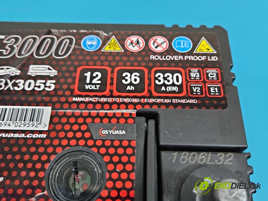 Daewoo Matiz 0.8 51KM manual 37.5 kW 796 cm3 5- Akumulator automobilovy 36AH 330A