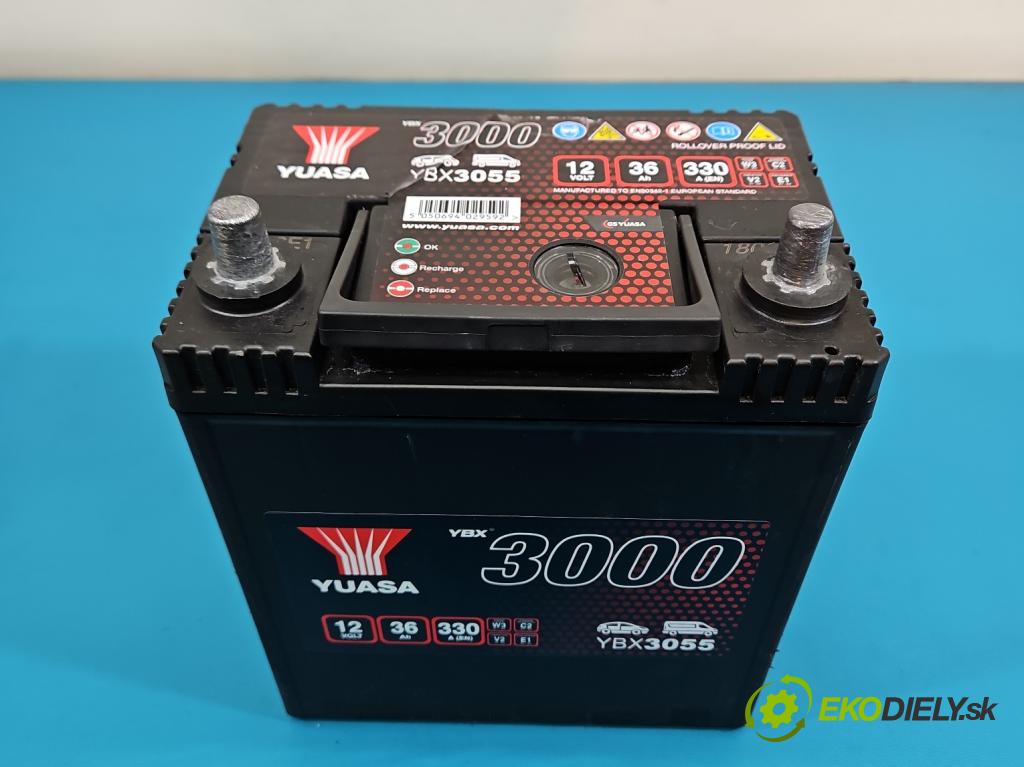 Daewoo Matiz 0.8 51KM manual 37.5 kW 796 cm3 5- Akumulator automobilový 36AH 330A