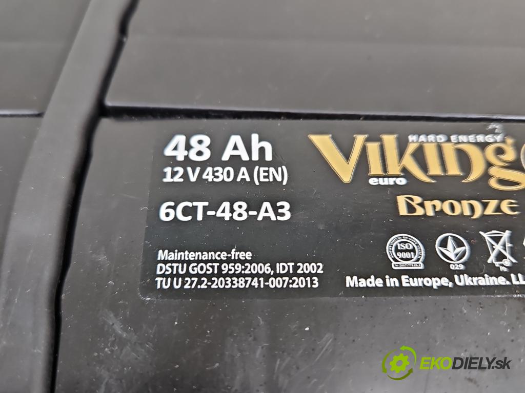 Skoda Rapid 2012-2019 1.4 tdi 90 hp manual 66 kW 1422 cm3 5- Akumulator automobilový 48AH 430A