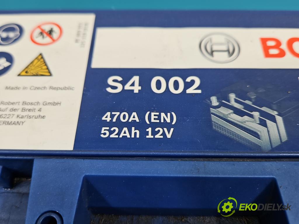 Toyota Corolla E16/E18  2013-2019 1.6 16V 132 hp manual 97 kW 1598 cm3 4- Akumulator automobilový 52AH 470A