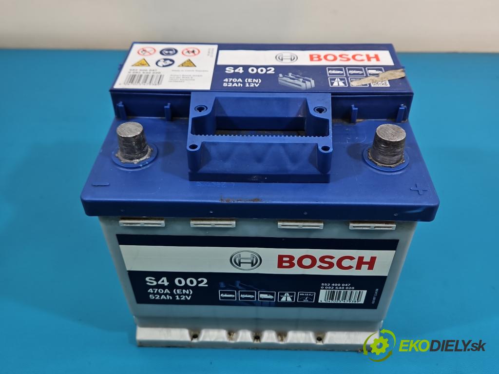 Toyota Corolla E16/E18  2013-2019 1.6 16V 132 hp manual 97 kW 1598 cm3 4- Akumulator automobilový 52AH 470A