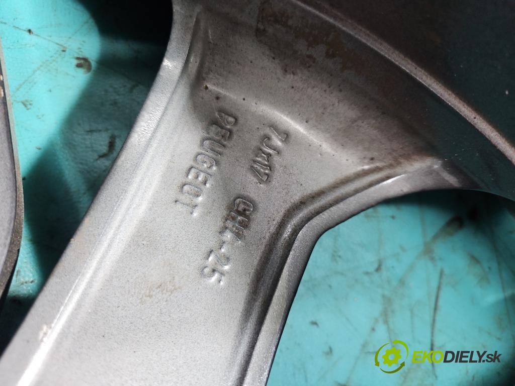 Peugeot 208 I 2012-2019 1.6 hdi 92 HP manual 68 kW 1560 cm3 5- koleso rezervne 17" 9673773777