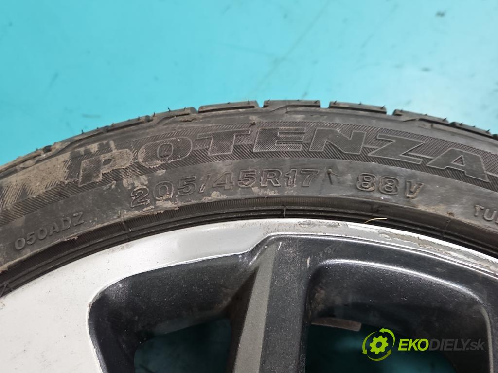 Peugeot 208 I 2012-2019 1.6 hdi 92 HP manual 68 kW 1560 cm3 5- koleso rezervne 17" 9673773777