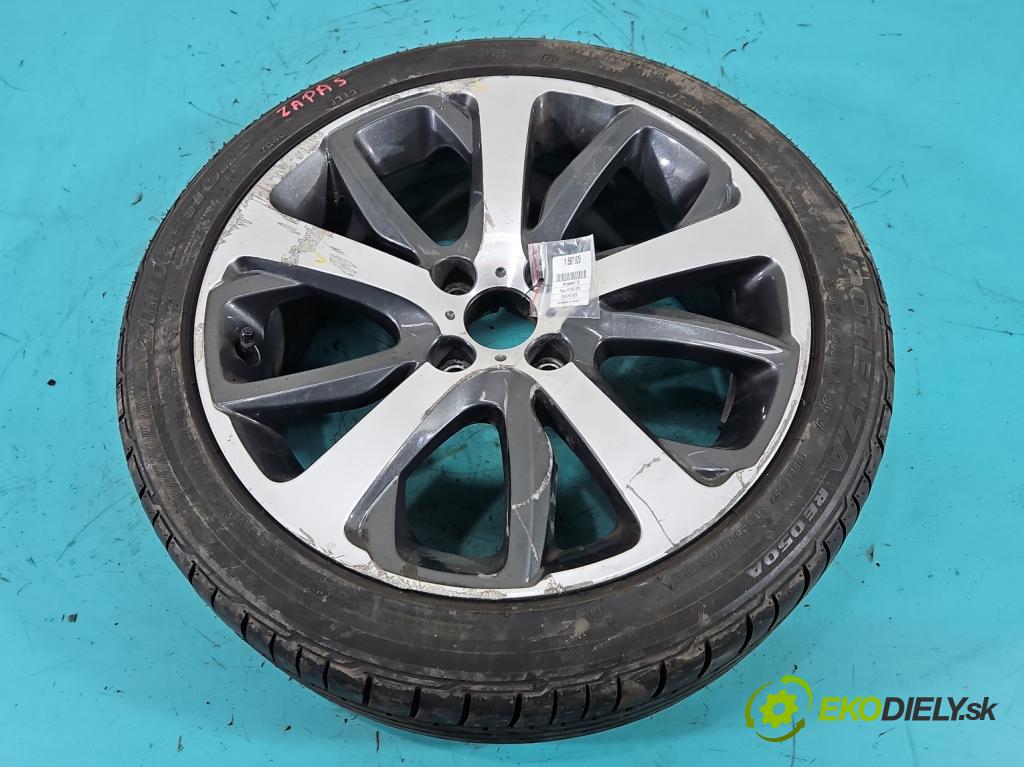 Peugeot 208 I 2012-2019 1.6 hdi 92 HP manual 68 kW 1560 cm3 5- koleso rezervne 17