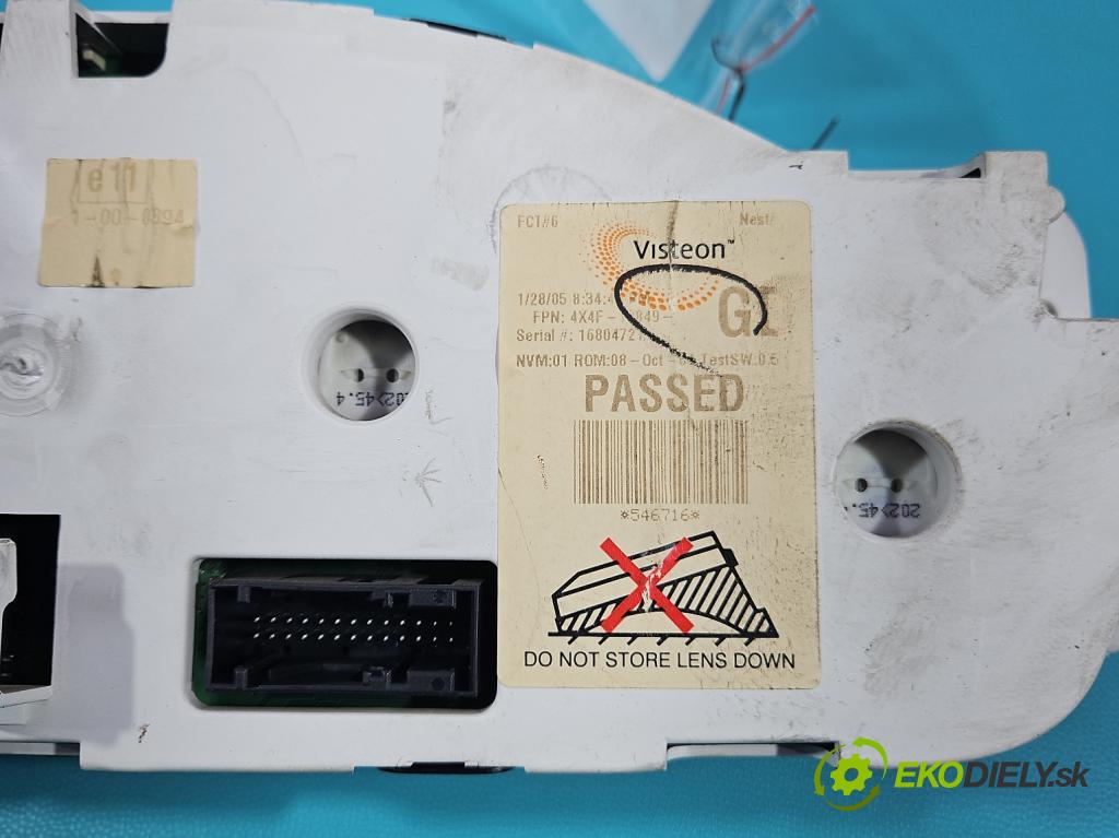 Jaguar X-type 2.0d 131 hp manual 96 kW 1998 cm3 5- Přístrojová deska 1X4F-10841-A (Přístrojová deska)