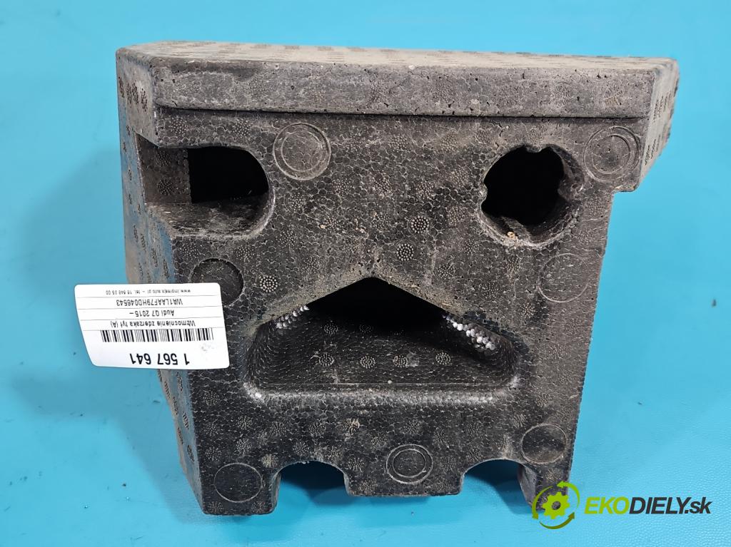 Audi Q7 2015- 3.0 TFSI CRE: 333KM: automatic 245 kW 2995 cm3 5- výstuha nárazník zadné 4M0807574