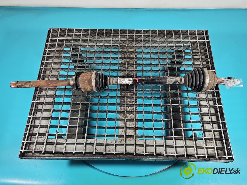 Peugeot 508 II 2018- 1.6 16V 181KM automatic 133 kW 1598 cm3 5- poloos predné pravé 9811176480