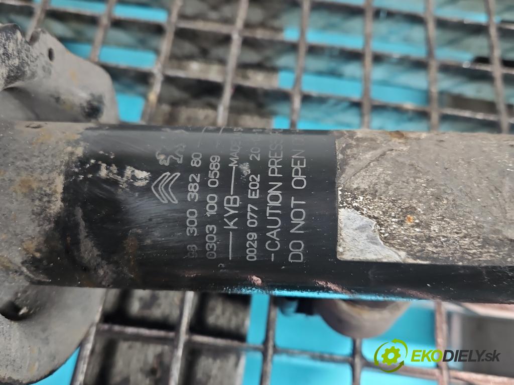 Peugeot 508 II 2018- 1.6 16V 181KM automatic 133 kW 1598 cm3 5- tlmič zadné ľavý 9830038280 (Kľučka dverí ostatné)