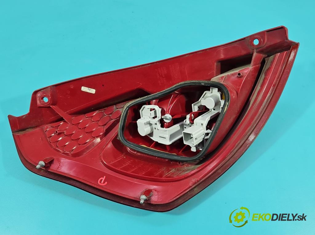 Ford Fiesta Mk7 2008-2017 1.2 16V 82 hp manual 60 kW 1242 cm3 5- světlo zadní pravé 8A61-13404-A (Klika dveří ostatní)