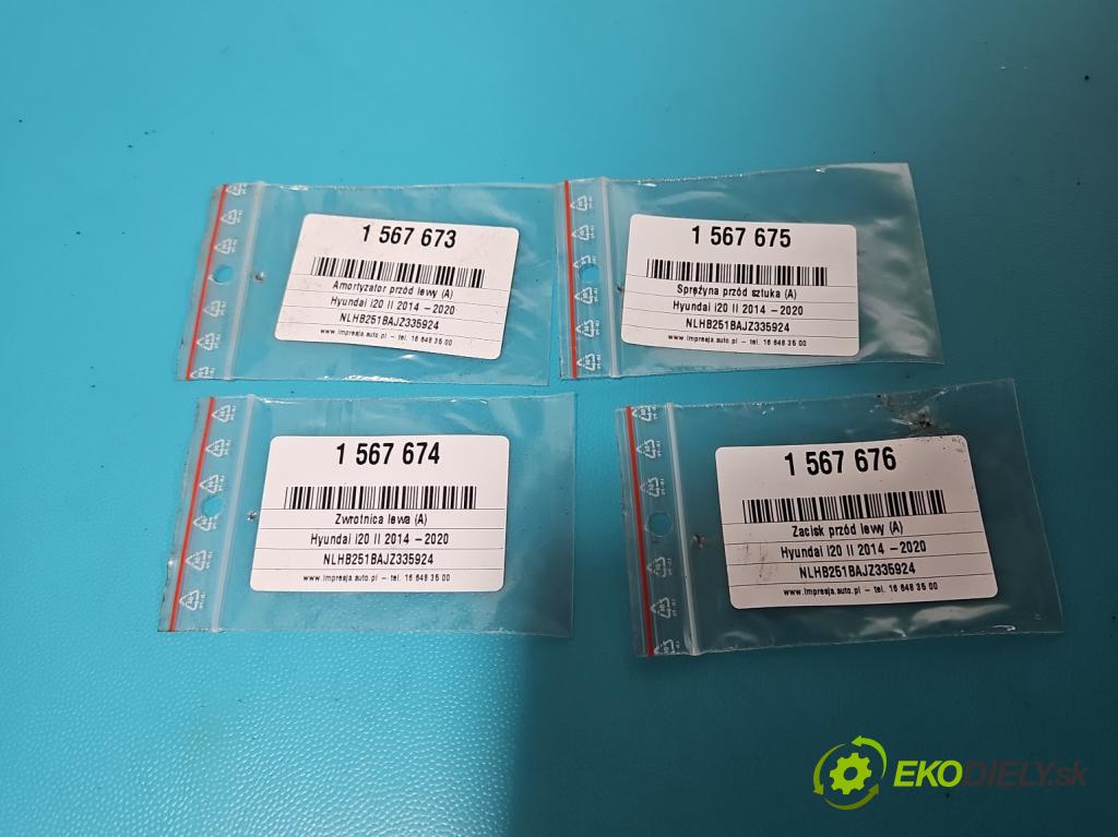 Hyundai i20 II 2014 -2020 1.2 16V 84KM manual 62 kW 1248 cm3 5- náboj ľavé  (Náboj kolesa)