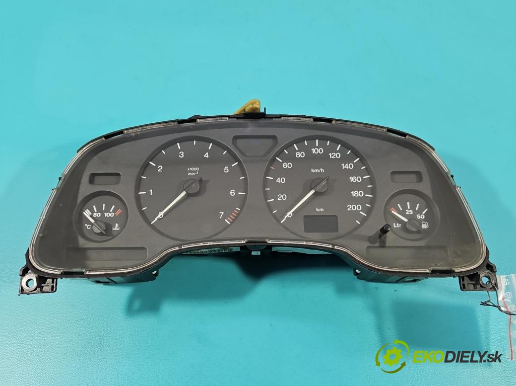 Opel Astra II 1998-2009 1.6 8V 75 HP manual 55 kW 1598 cm3 5- prístrojovka/ budíky 110008830/004 (Prístrojová doska)