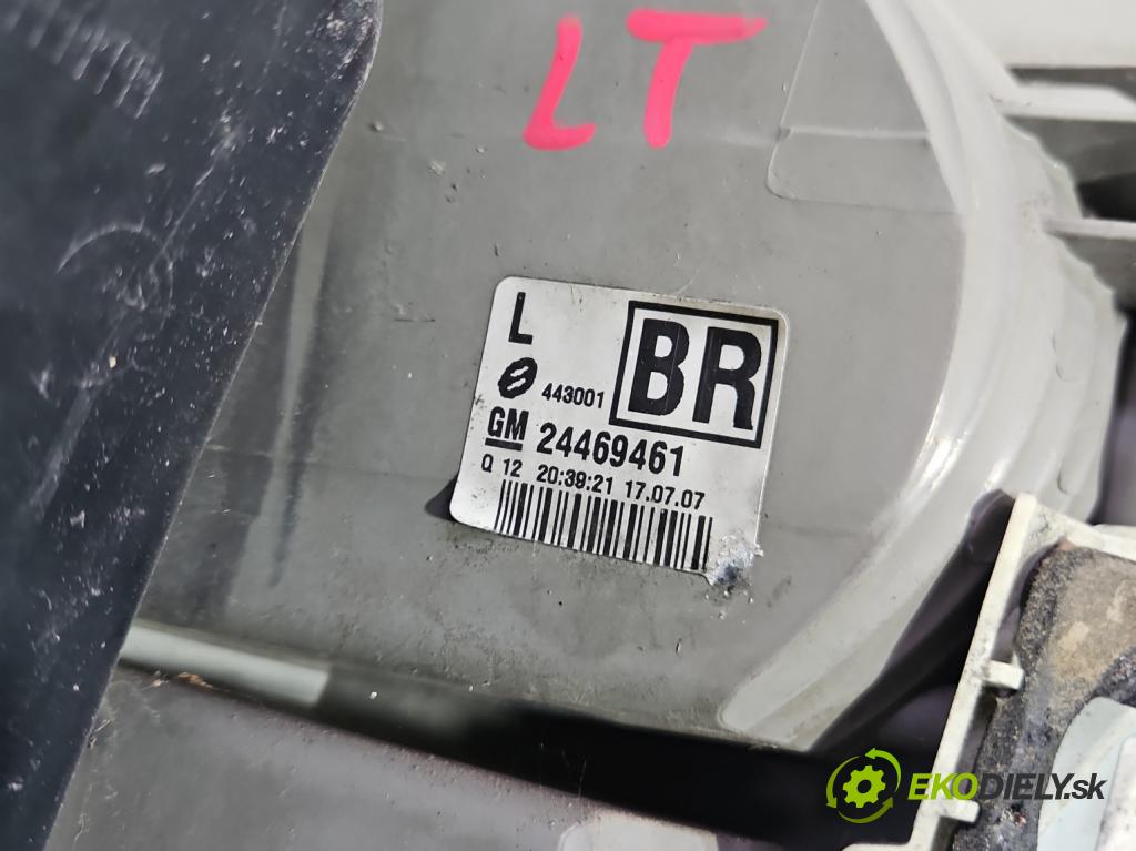Opel Vectra C 2002-2008 1.9 cdti 150 HP manual 110 kW 1910 cm3 5- svetlo / reflektor zadné ľavé 24469461 (Kľučka dverí ostatné)