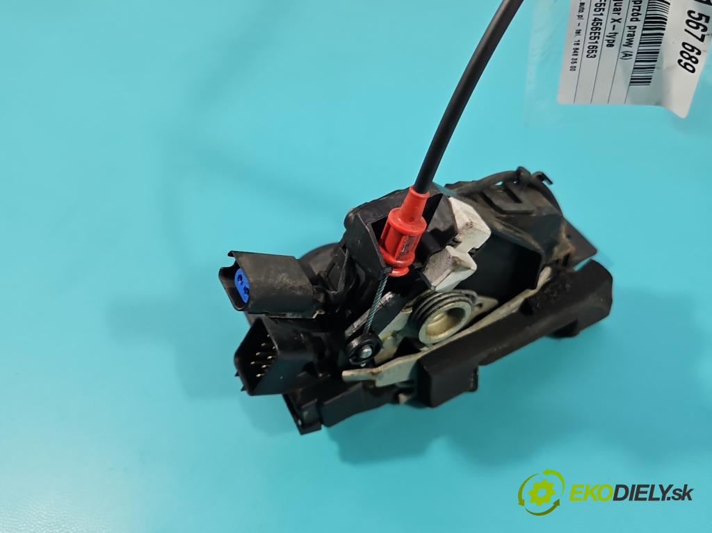 Jaguar X-type 2.0d 131 HP manual 96 kW 1998 cm3 5- zámok predné pravý 1X43-219A44-CN