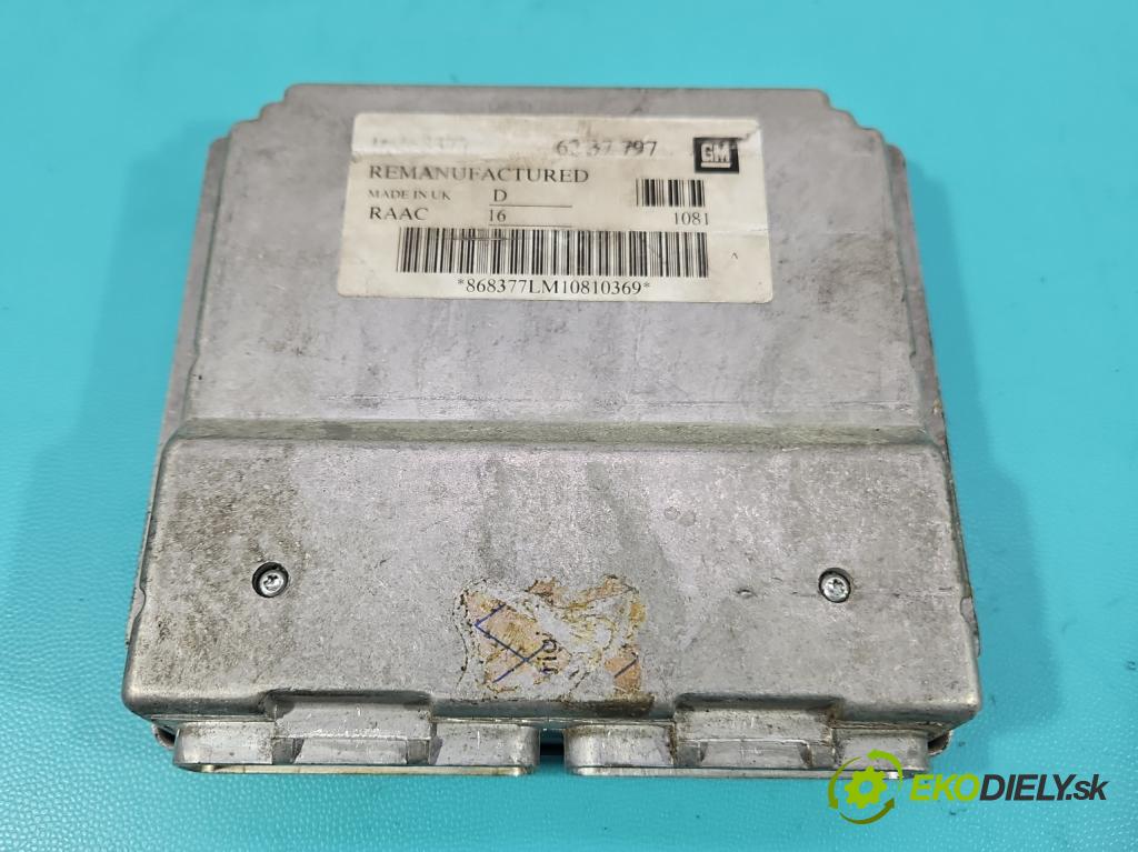 Opel Astra II 1998-2009 1.6 8V 75 HP manual 55 kW 1598 cm3 5- riadiaca jednotka motora 6237797