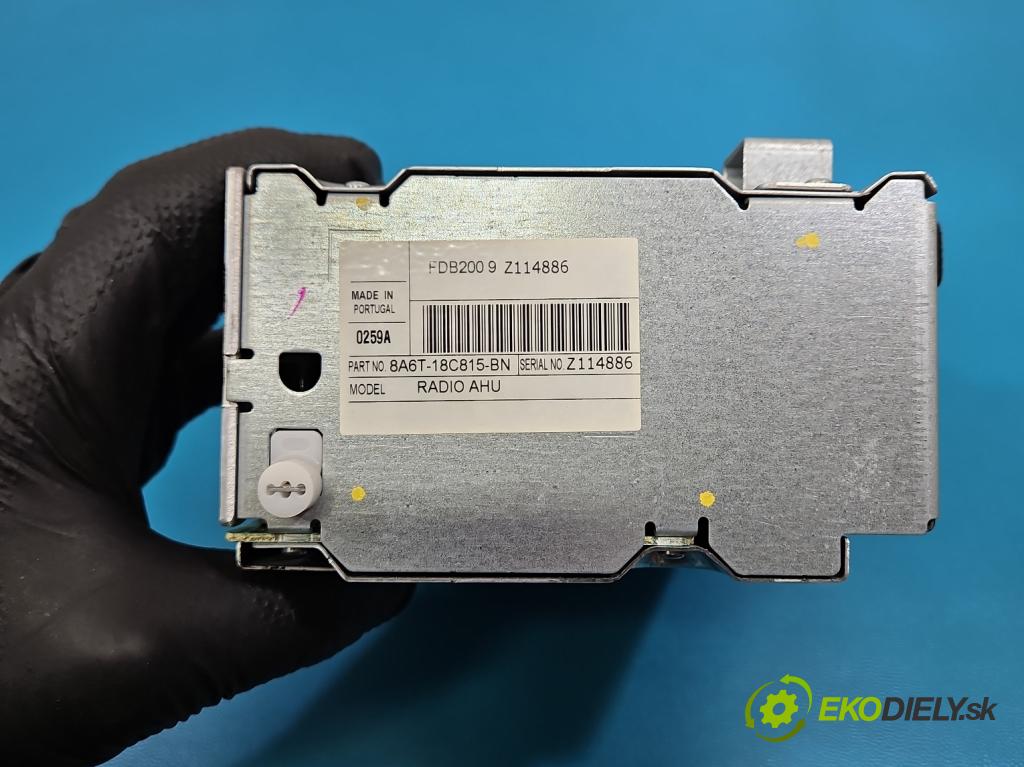 Ford Fiesta Mk7 2008-2017 1.2 16V 82 HP manual 60 kW 1242 cm3 5- Radio originál 8A6T-18C815-BN