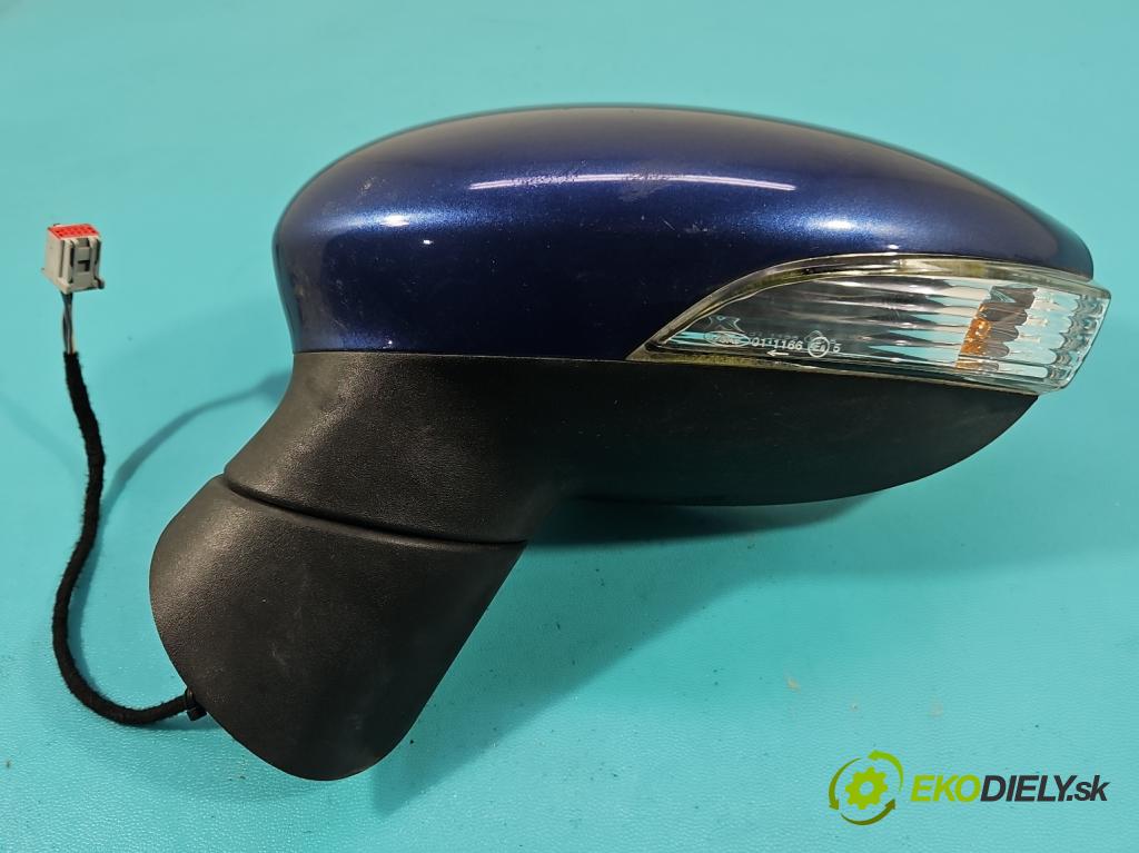 Ford Fiesta Mk7 2008-2017 1.2 16V 82 HP manual 60 kW 1242 cm3 5- zrkadlo ľavé  (Kľučka dverí ostatné)