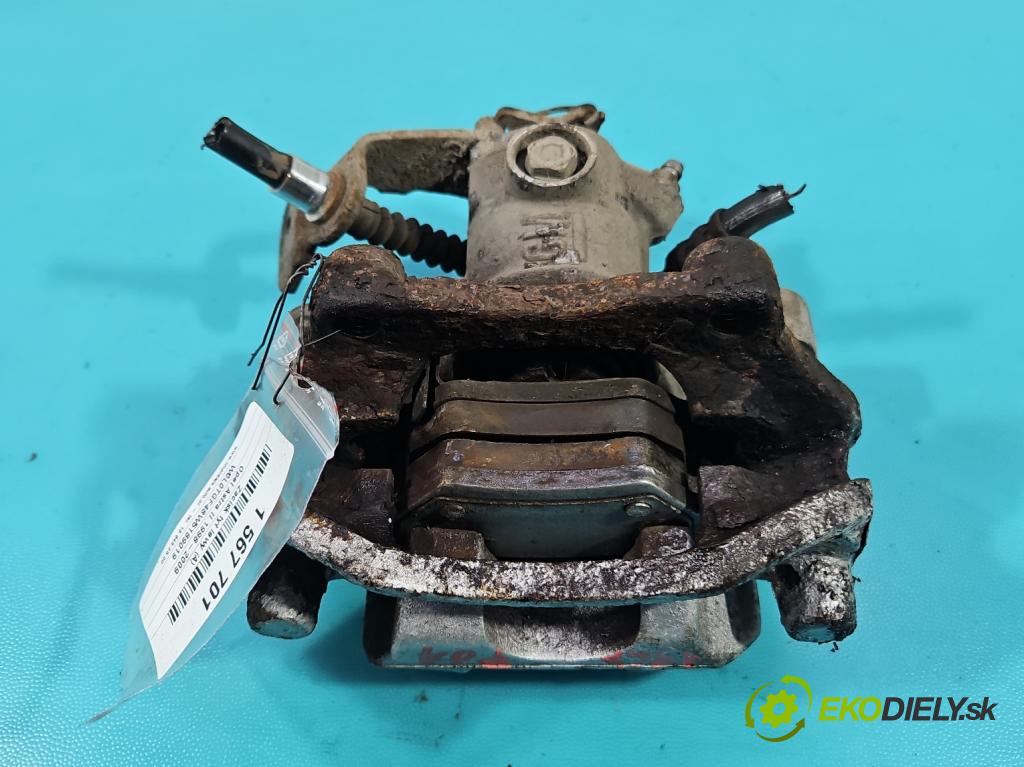 Opel Astra II 1998-2009 1.6 8V 75 HP manual 55 kW 1598 cm3 5- brzdič zadné ľavý  (Kľučka dverí ostatné)