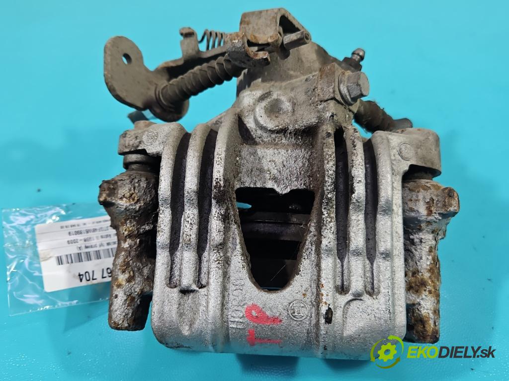 Opel Astra II 1998-2009 1.6 8V 75 hp manual 55 kW 1598 cm3 5- brzdič zadní pravý  (Klika dveří ostatní)