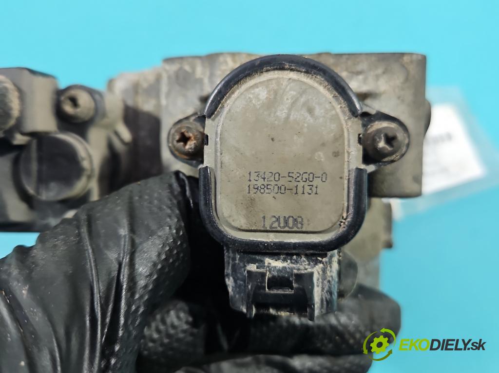 Suzuki Samurai 1.3 16V 64 hp manual 47 kW 1315 cm3 3- škrticí klapka 13420-52G0-0 (Škrticí klapka)