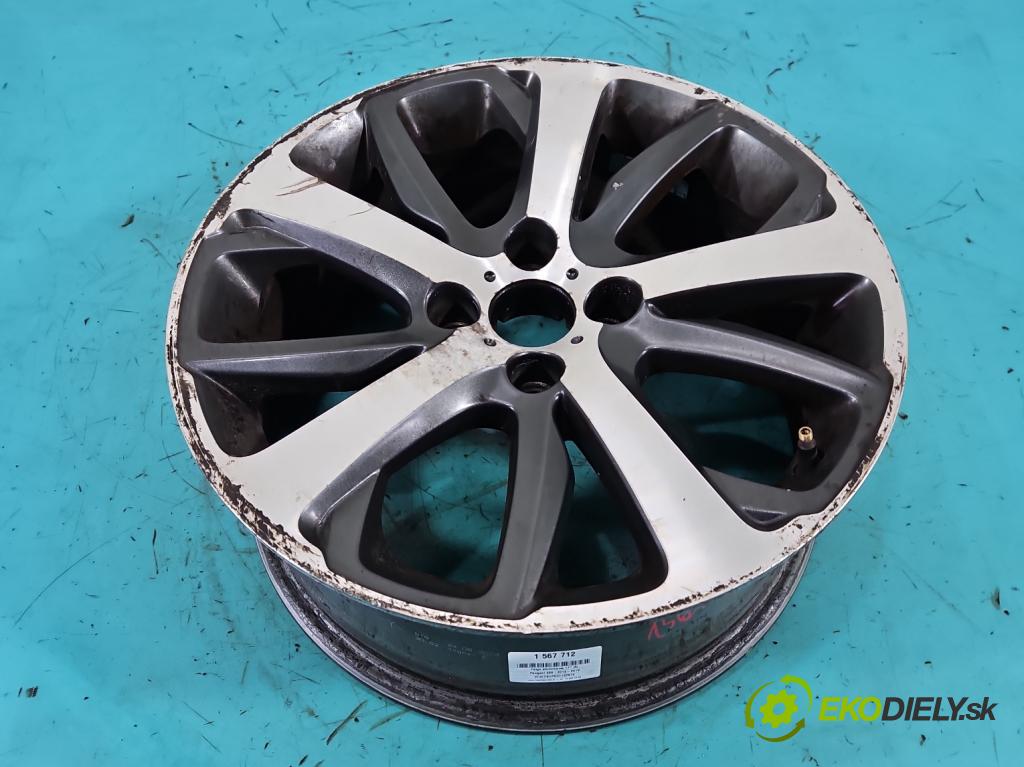 Peugeot 208 I 2012-2019 1.6 hdi 92 HP manual 68 kW 1560 cm3 5- Disk hliník 17