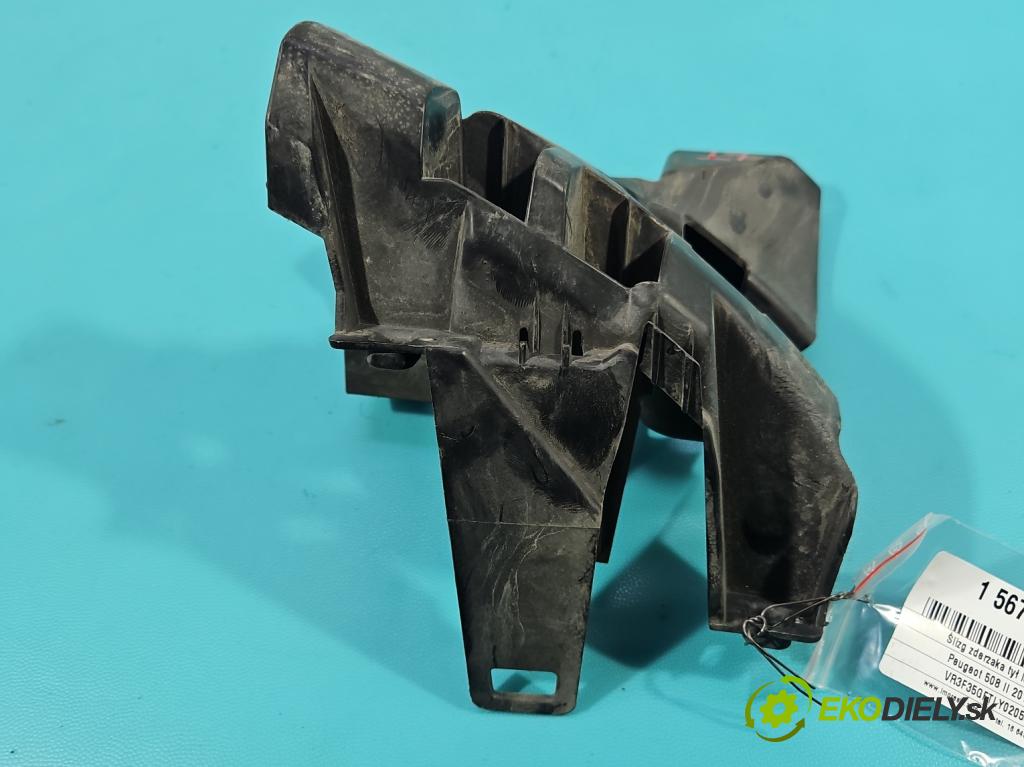 Peugeot 508 II 2018- 1.6 16V 181KM automatic 133 kW 1598 cm3 5- Boty: nárazníku zadní levý 9813571080