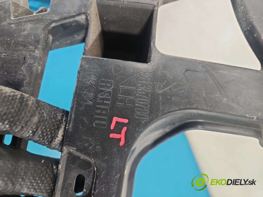 Peugeot 508 II 2018- 1.6 16V 181KM automatic 133 kW 1598 cm3 5- Boty: nárazníku zadní levý 9813570780