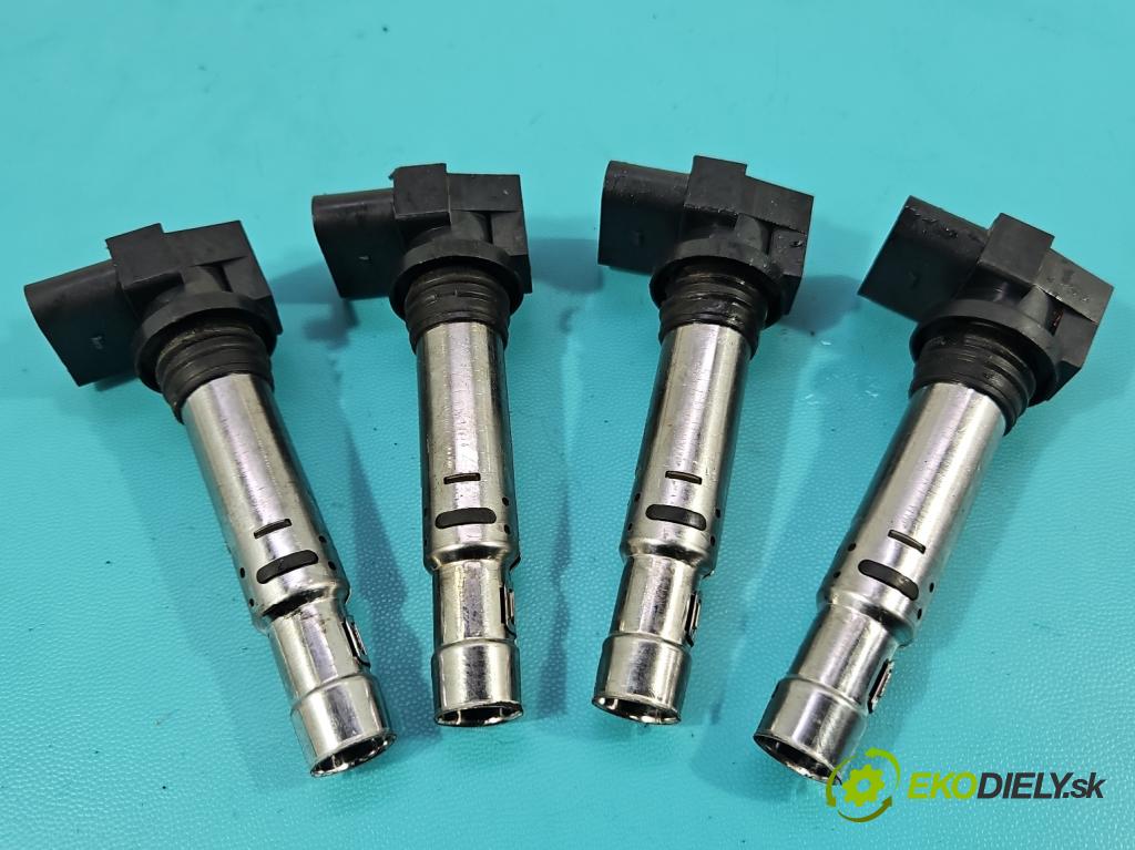 Vw Scirocco II 2008-2017 1.4 TSI 122 HP manual 90 kW 1390 cm3 3- cievka zapaľovacia R0401S00403 (Zapaľovacia cievka)