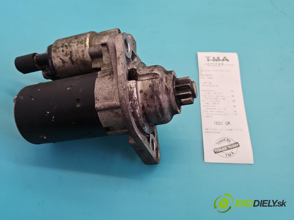 Vw Scirocco II 2008-2017 1.4 TSI 122 HP manual 90 kW 1390 cm3 3- štartér 0001121408 (Štartér)